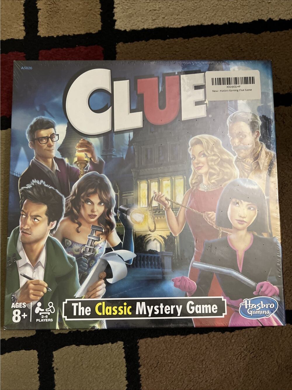 Clue Board Game - The Classic Mystery Game - Hasbro New Sealed